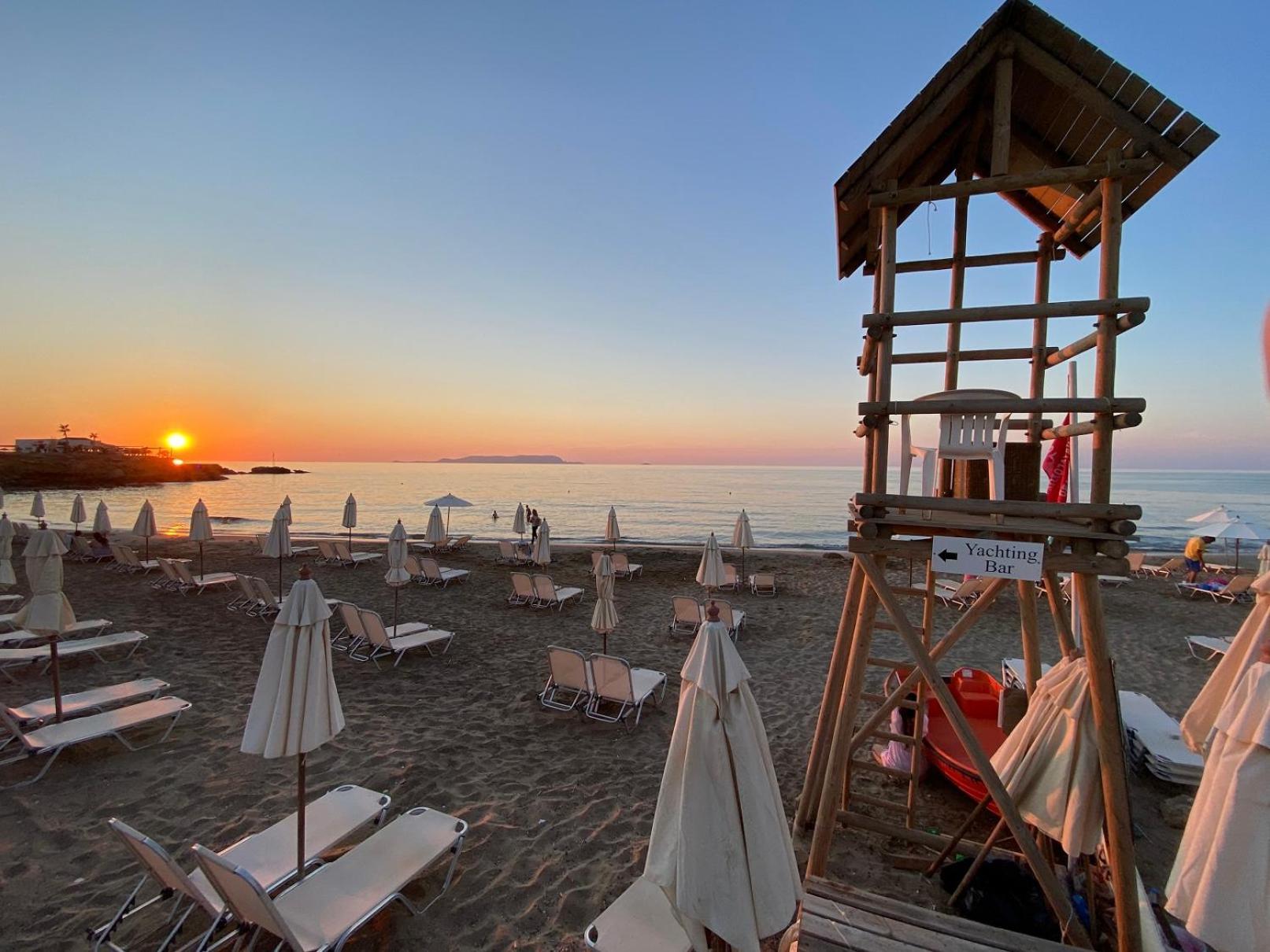 Blue Aegean Hotel & Suites Gouves Exterior foto