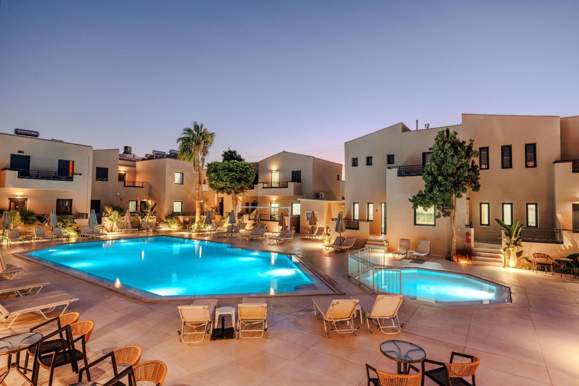 Blue Aegean Hotel & Suites Gouves Exterior foto