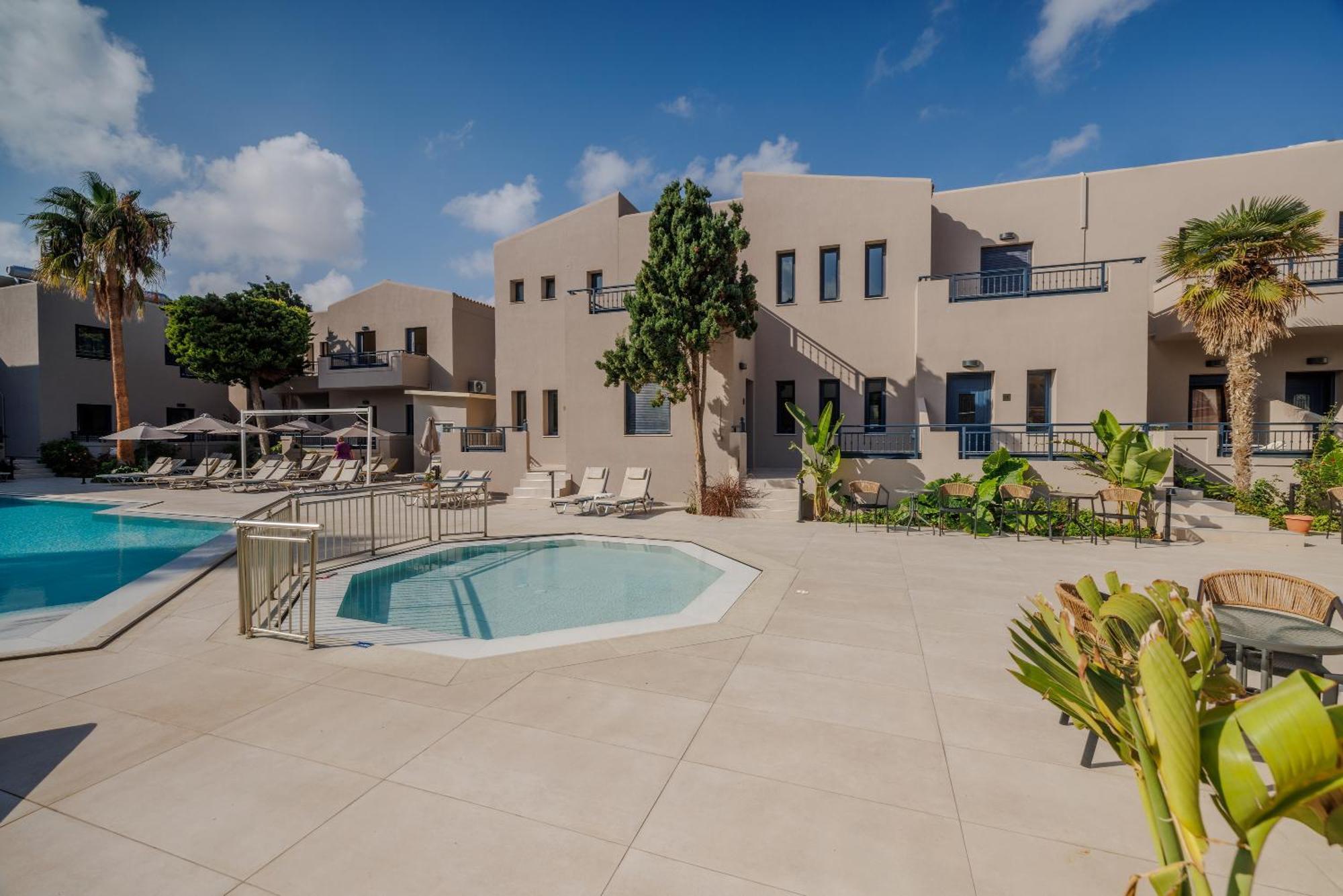 Blue Aegean Hotel & Suites Gouves Exterior foto
