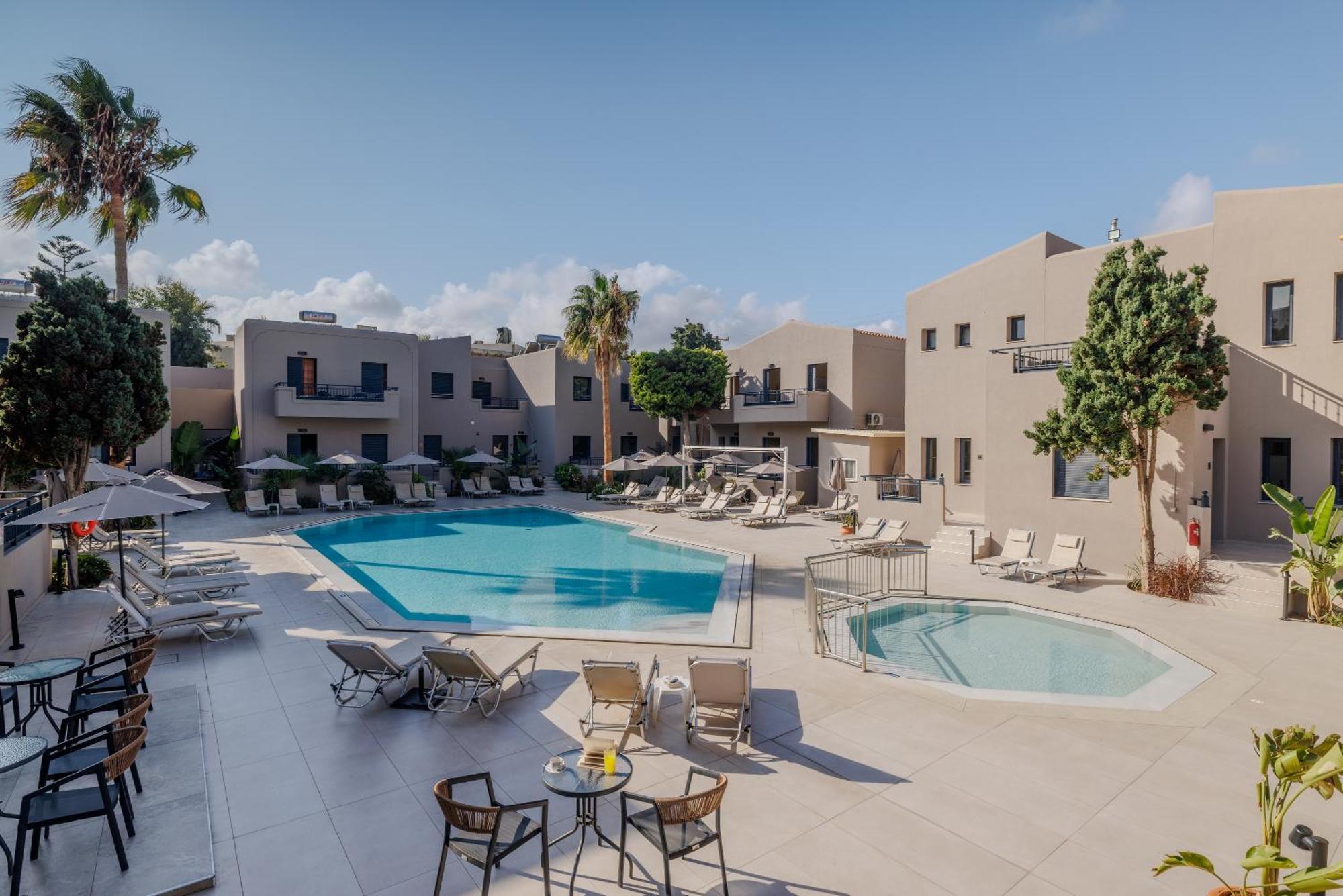 Blue Aegean Hotel & Suites Gouves Exterior foto