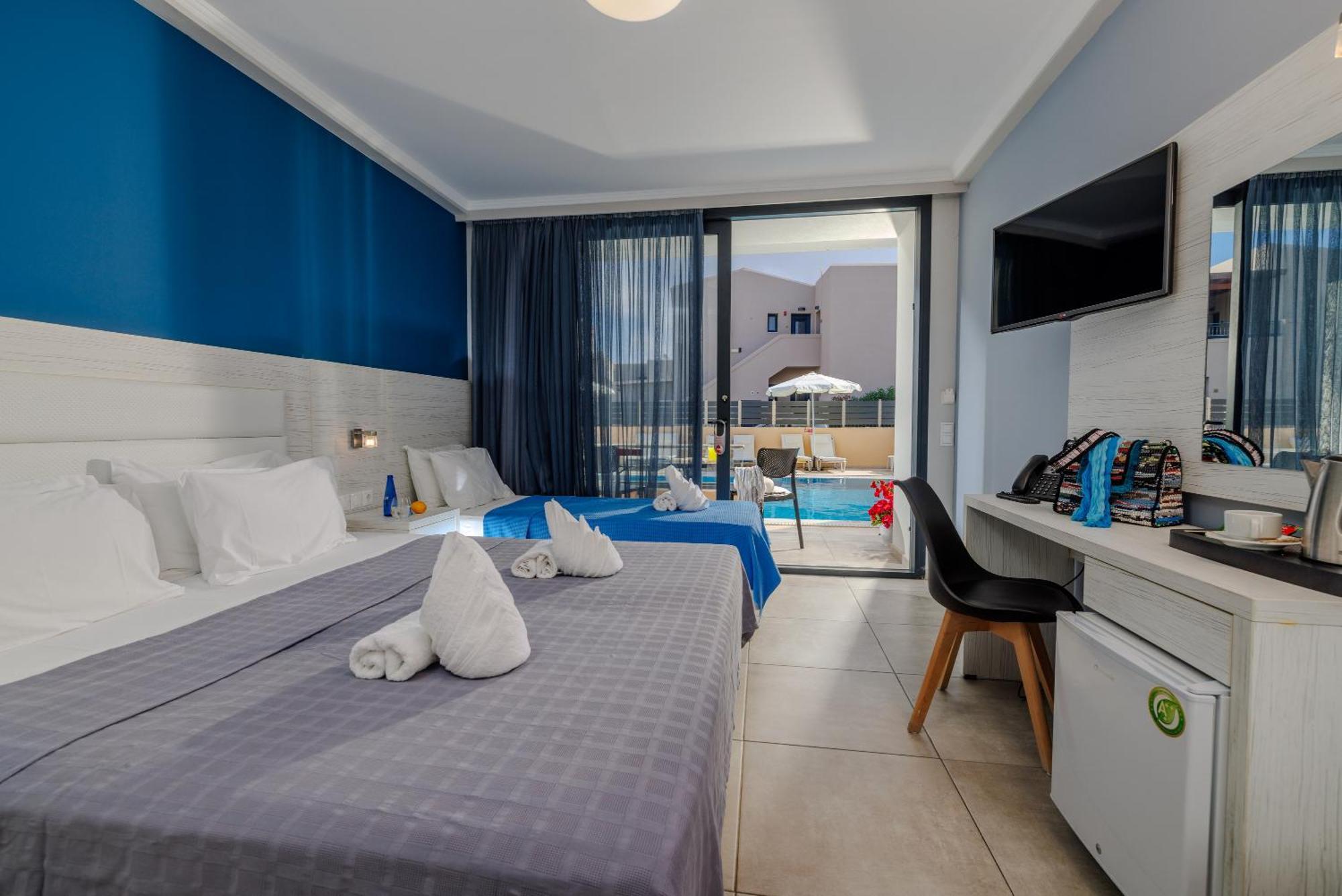 Blue Aegean Hotel & Suites Gouves Exterior foto